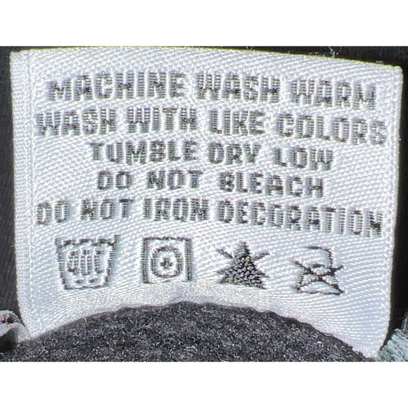 Vtg Independent Truck Co Hoodie Black Red White Sweatshirt Skater - Sz S/M - Picture 10 of 10